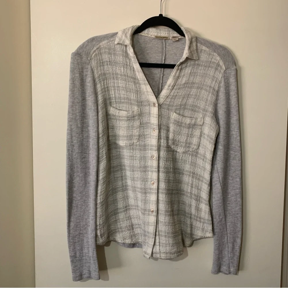 Anthropologie Holding Horses Forsby Plaid Button Down - Picture 3 of 10